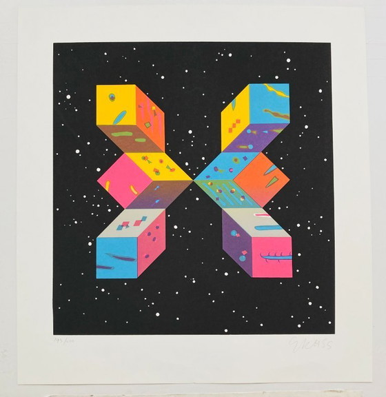 Image 1 of Peter Grass - Arabian Nights - Vintage Lithograph 1970s