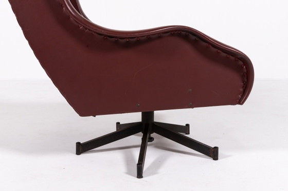 Image 1 of Italienischer Lounge-Sessel im Mid-Century-Modern-Stil, 1960er Jahre