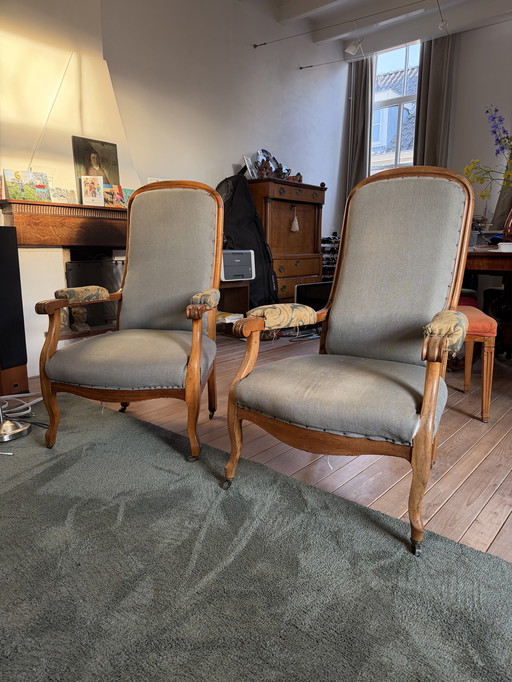 Voltaire chairs, 2 pieces