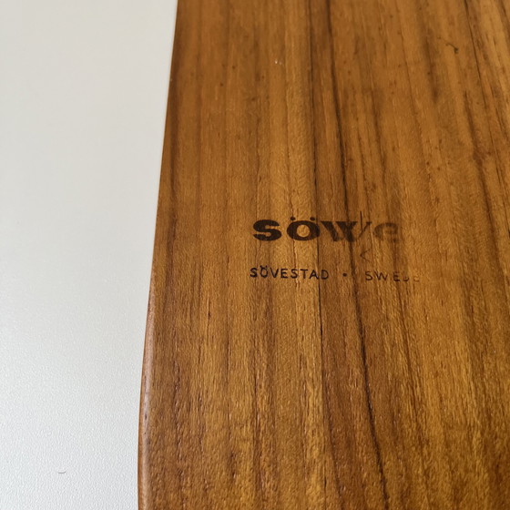 Image 1 of Teak tray by Söwe Konst – Sweden, 1960s