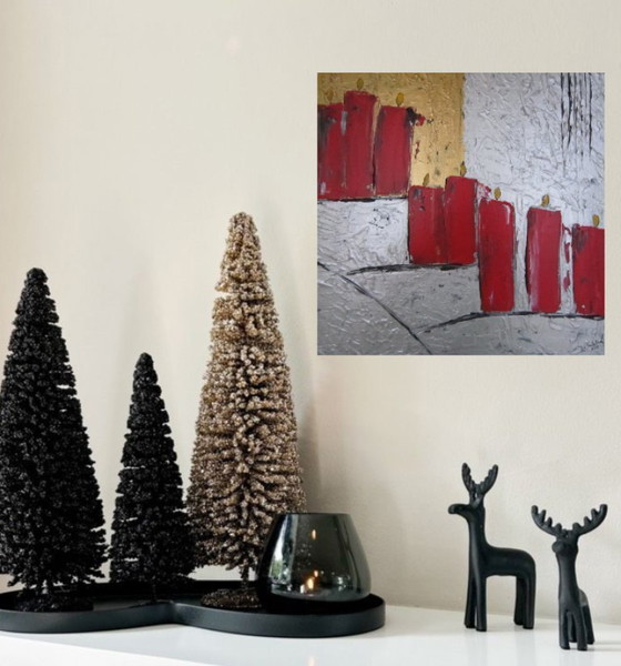 Image 1 of Candele per dipingere a Natale (2)