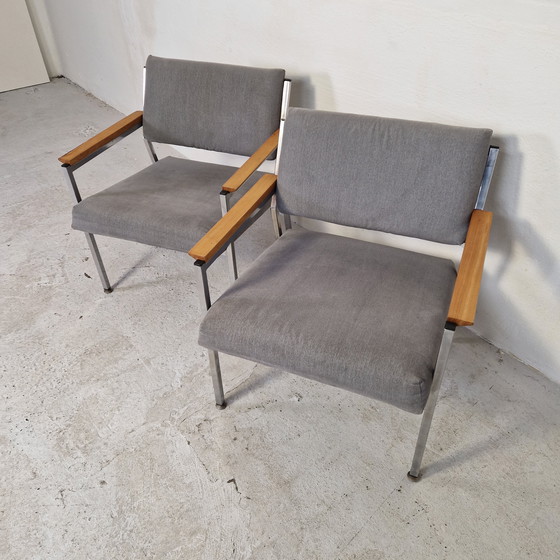 Image 1 of 2 sillones Polak AP, década de 1960, Países Bajos