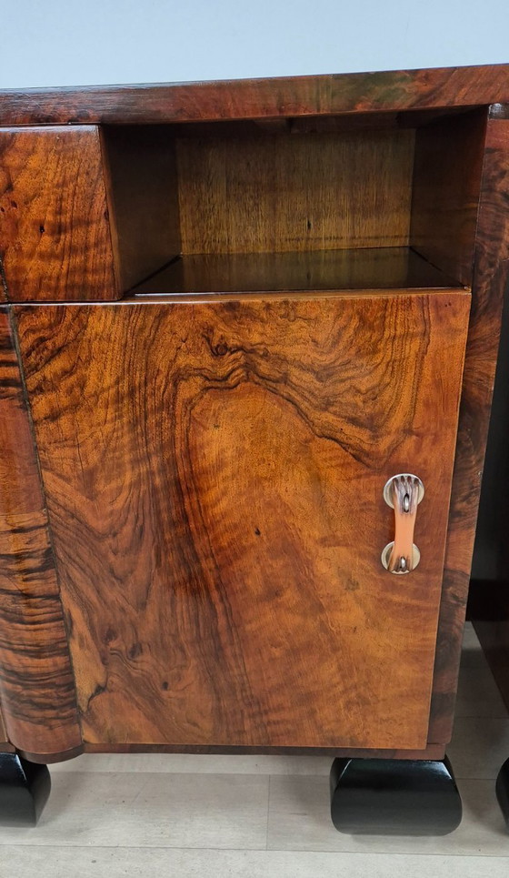 Image 1 of Venetian Noble Art Deco Bedside Tables 1924