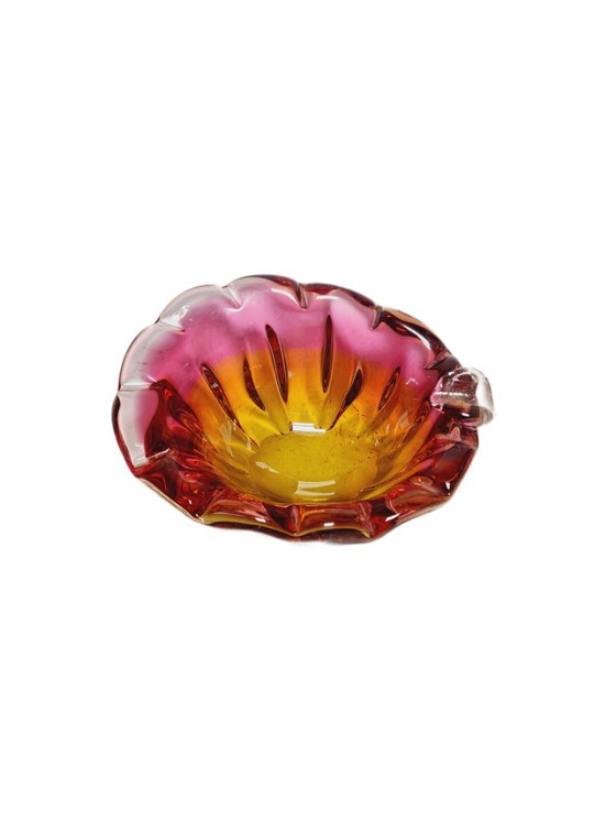 Bol décoratif de J. Hospodka pour la verrerie Chribska, Tchécoslovaquie, années 1960 – Chribska Glassworks (photo 4 of 13)