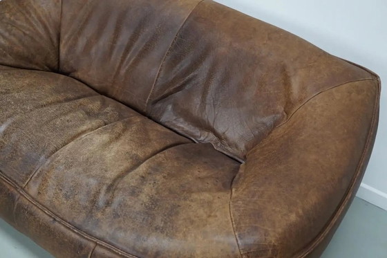 Image 1 of Divano Gerard van den Berg Ringo in pelle vintage, anni '70