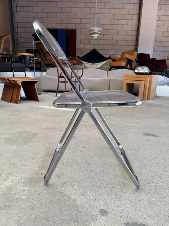 Chaise pliante Anonima Castelli Plia, Giancarlo Piretti – Chaises pliantes, Métal, Plastique (photo 6 of 11)