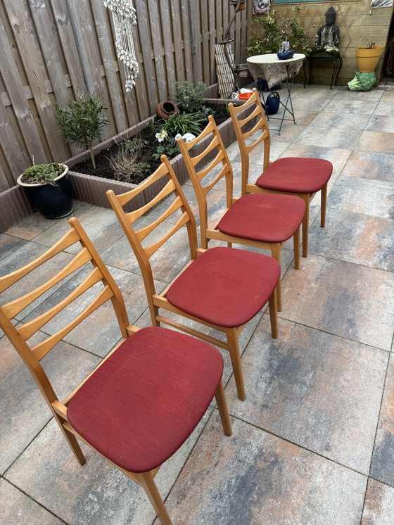 Image 1 of Juego de 4 sillas para mesa de comedor