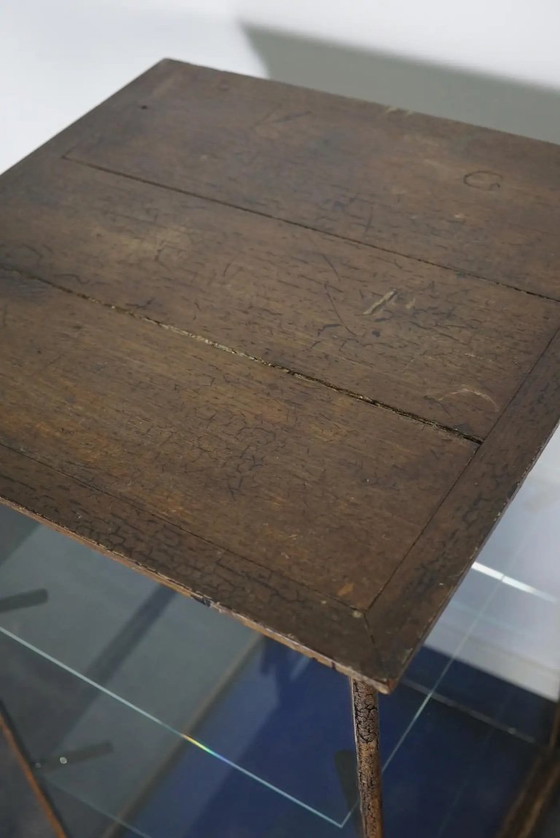 Image 1 of Escaparate victoriano de caoba pintada, finales del siglo XIX