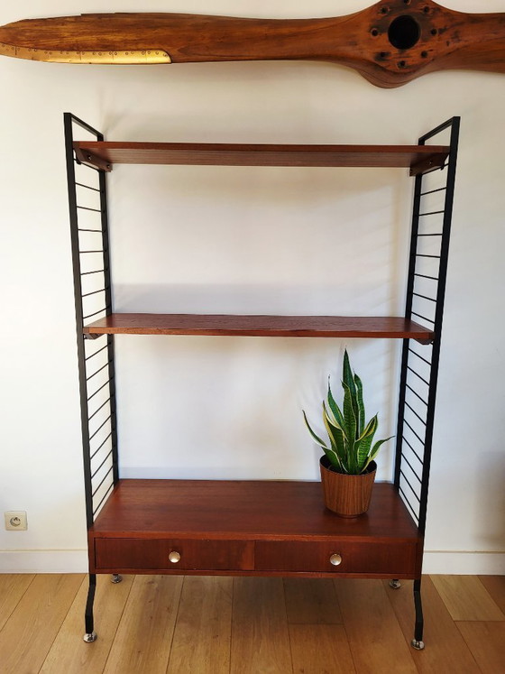 Image 1 of Vintage wall system, Combineurop, Wall unit, Belgium, 1960s