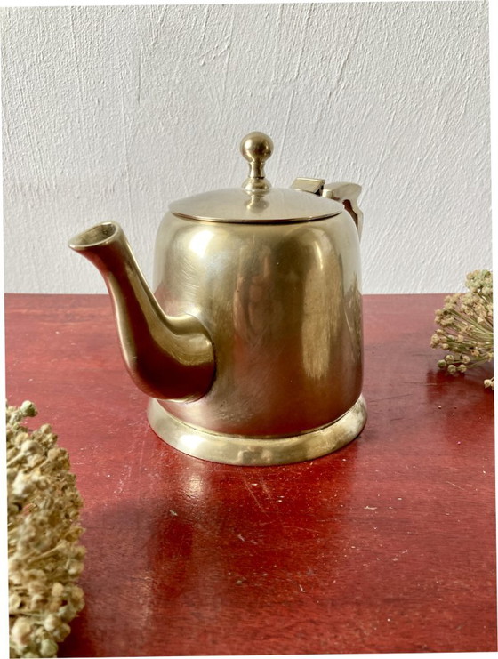 Antikes versilbertes Tee- und Kaffeeservice im Art-Deco-Stil – Tischdekoration, Metal (photo 4 of 18)