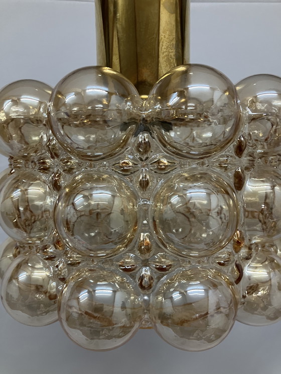 Image 1 of Helena Tynell Bubble Pendelleuchte Bernstein, von Limburg Glashütte
