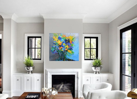 The garden remembers the sun – Peintures et dessins, Canvas (photo 5 of 5)