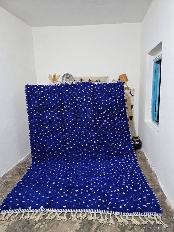 Berber Vloerkleed – Een sterrennacht geïnspireerd op Marokkaanse kunst 200/300cm – Vloerkleden en tapijten (photo 3 of 12)