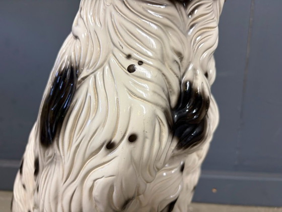 Escultura de terracota de un setter inglés, década de 1970. – Objetos decorativos, Stone (photo 9 of 11)