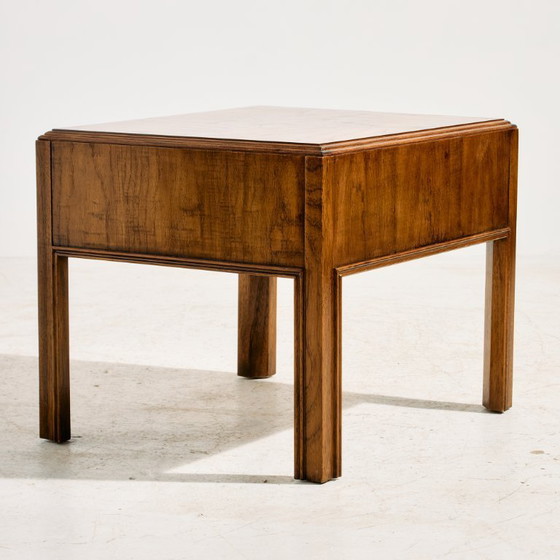 Image 1 of Table de chevet en érable restaurée MK11627 par Drexel