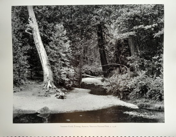 Image 1 of Calendario de Ansel Adams de 1988