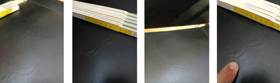 Image 1 of Poltrone Knoll Wassily B3 in pelle nera di Marcel Breuer