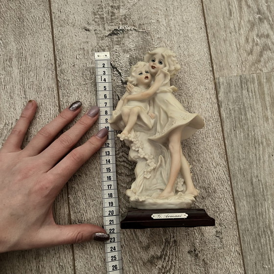 Image 1 of Giuseppe Armani "No te preocupes" 1144-P - Florencia 1986 Recuerdos Mágicos - Firmado
