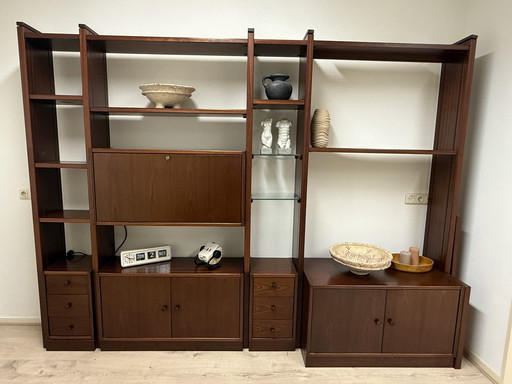 Meuble mural modulaire Hülsta vintage des années 70