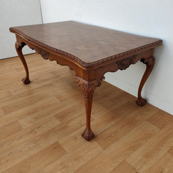 Tavolo da pranzo antico vintage rustico allungabile. Legno – Tavoli da pranzo, Wood (photo 3 of 17)