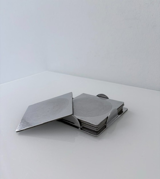 Ikea Groggy Sottobicchieri (5 Pezzi) Nel Supporto – Accessori da tavola, rvs (photo 6 of 15)
