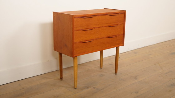 Image 1 of Cassettiera vintage | 3 cassetti | Comodino