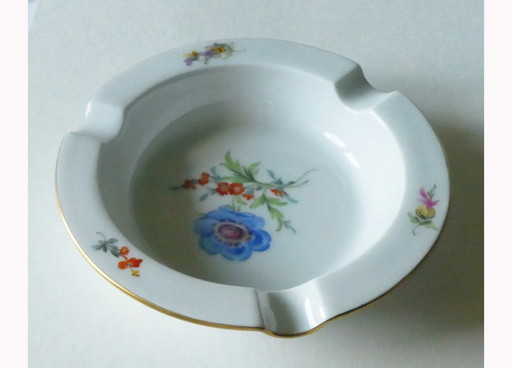 1 ashtray, Meissen, porcelain, hand-painted