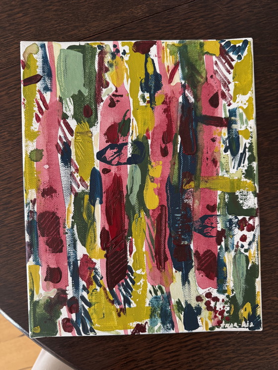 Image 1 of „Abstract Love“ - Original Acryl Gemälde