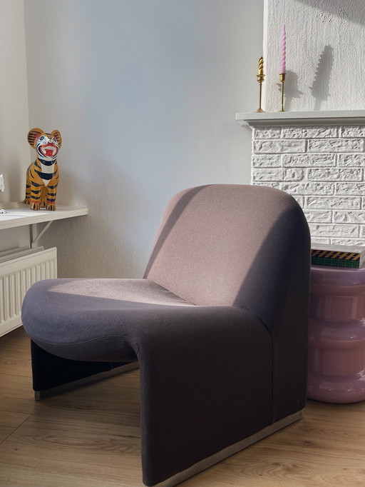 Sillón vintage Giancarlo Piretti Alky marrón