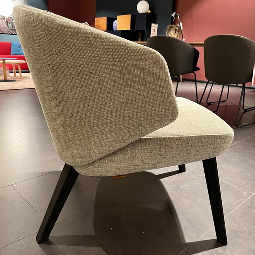 Montis Back Me Up Lounge fauteuil grijs