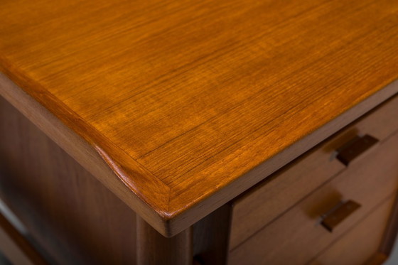 Image 1 of Schreibtisch Modell 207 aus Teakholz von Arne Vodder für Sibast, 1960er Jahre