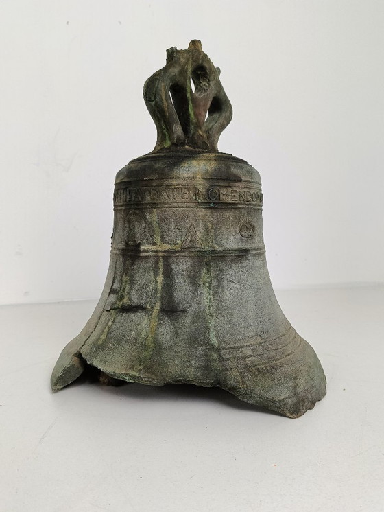 Image 1 of Great Antique bronze Church bell from 1679