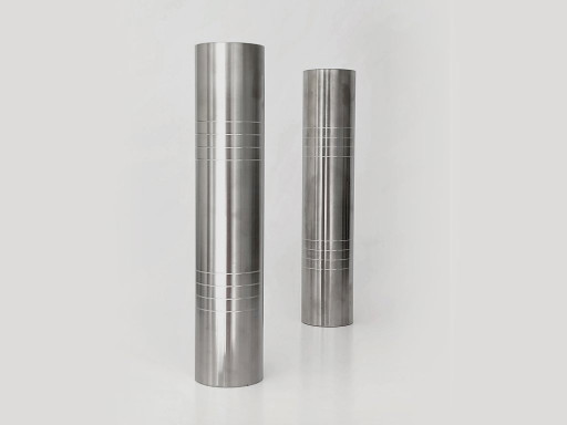 Stainless Steel Vases Minimal Design – vazen, Metal