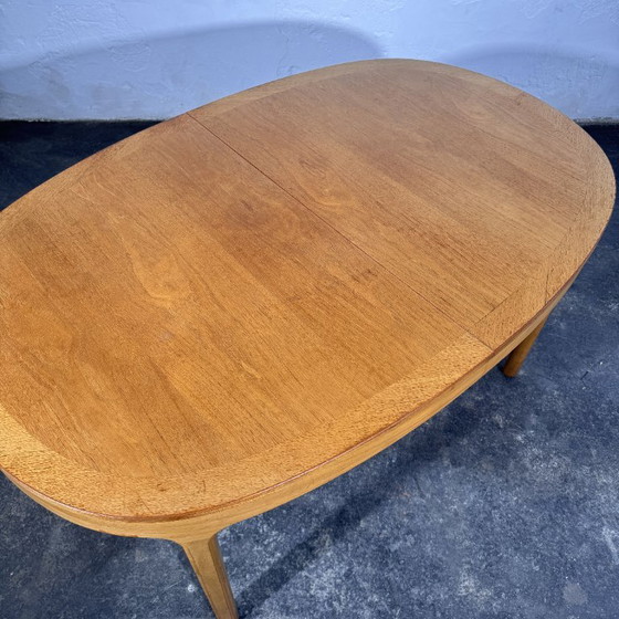 Nathan Extendable Oval Dining Table, 1960s – Wood (photo 11 of 13)