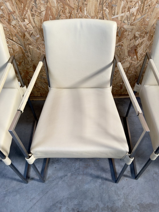 Image 1 of 4x Bert Plantagie dining room chairs