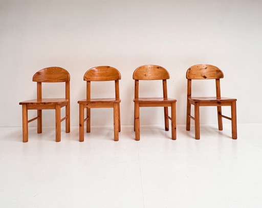 Set di 4 sedie da pranzo di Rainer Daumiller per Hirtshals Sawmill, anni '70