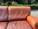 Molinari Fat Boy, Canapé 2,5 places, Cognac
