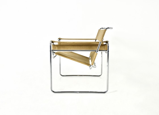 Image 1 of Fauteuil "Wassily" van Marcel Breuer voor Gavina, 1970S