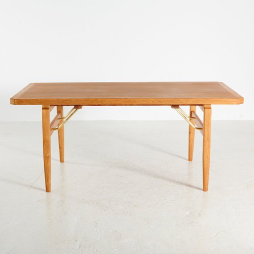 MK11217 Restored Oak Dining Table – eettafels, Wood