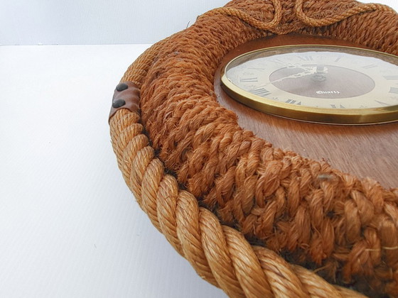 Image 1 of Reloj de pared Carrez Cord de DLG Audoux-Minet, años 70.