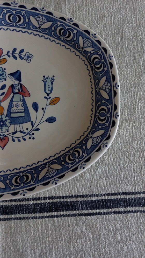 Image 1 of Vajilla inglesa "Corazones y flores" de Johnson Brothers