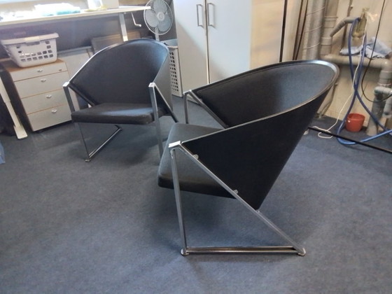 Image 1 of 2x sedie morbide vintage Jouko Jarvisalo Mondi