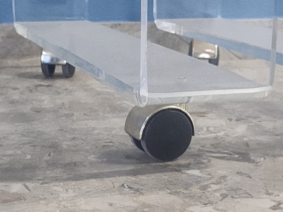 Dranken trolley plexiglas David Lange stijl – Serveerwagens (photo 8 of 8)