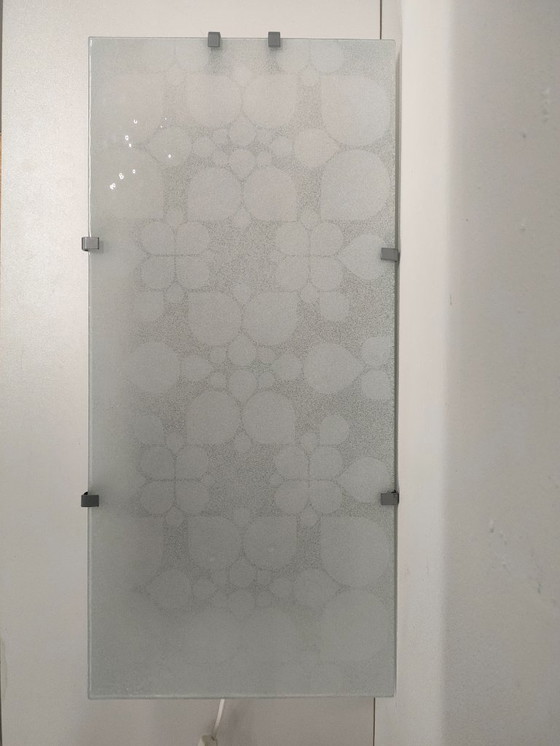 Image 1 of Applique murale Gyllen design Ikea vintage des années 90 blanc/blanc gris (design par Julia Treutiger)