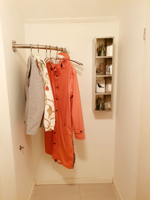 Complete stainless steel wardrobe set corner system