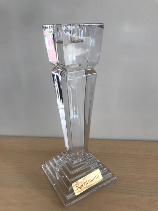 Modern "Nachtmann" Candlestick Crystal