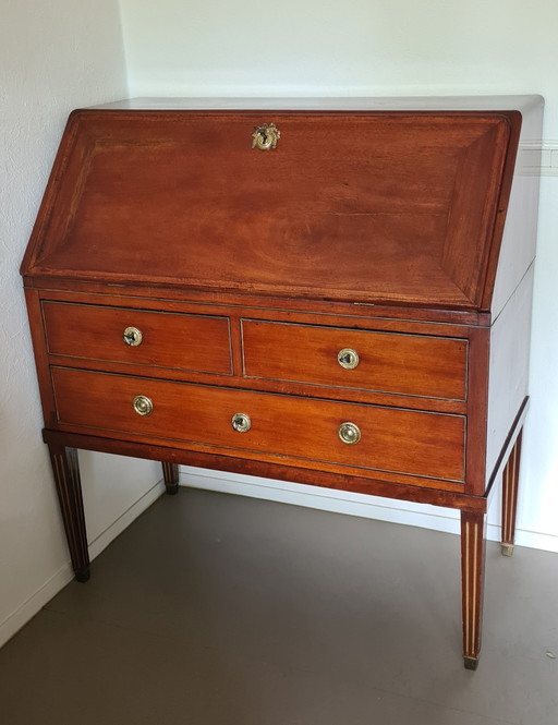 Unique secretaire Louis seize d'environ 1770 probablement russe.