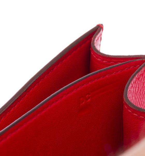 Image 1 of Bolso HERMES Constance en Cuir Rouge - 103476