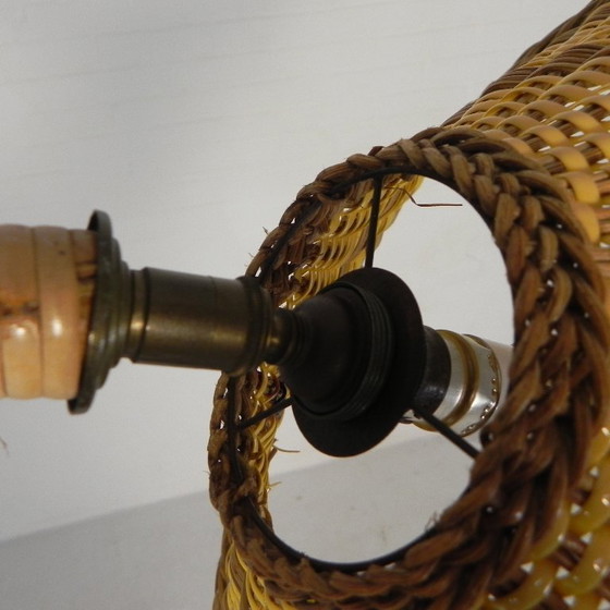 Image 1 of Standing bamboo lamp, 1950s