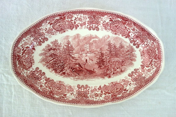 Image 1 of 3 platos rojos de Villeroy & Boch Burgenland